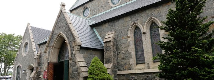 Outside of Episcopal Church of St. Thomas
